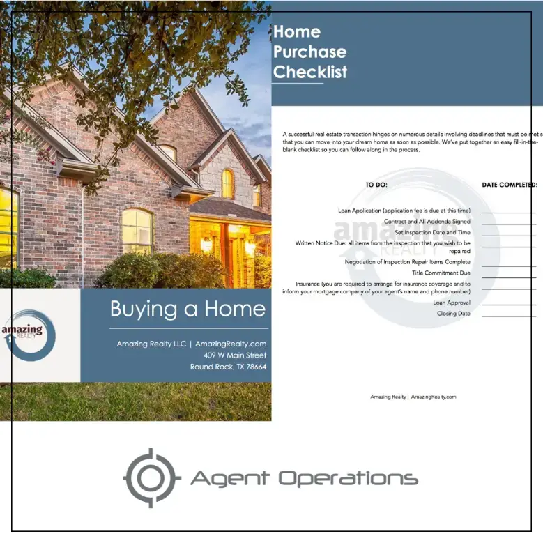 What To Include In Your Buying Package - Agent Operations - Real Estate Marketing - Realtor Marketing - Real Estate Agent Marketing - Real Estate Marketing Tools - Agent Operations real estate - Agent Operations marketing